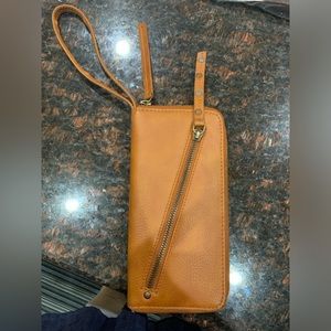 Free People vegan leather wallet